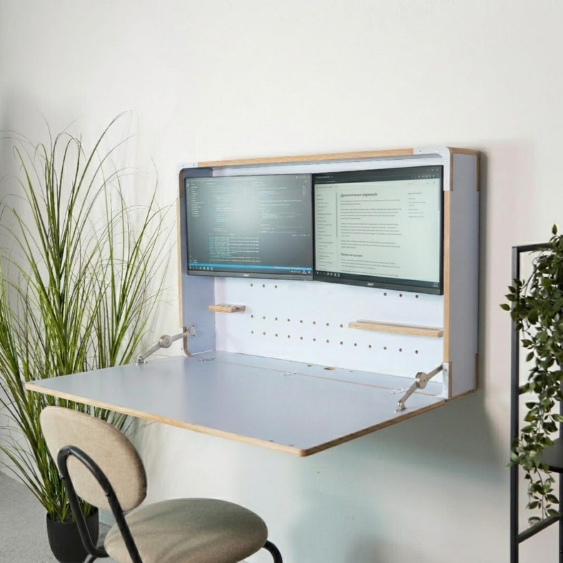 SmartHub Foldable Wall Workstation