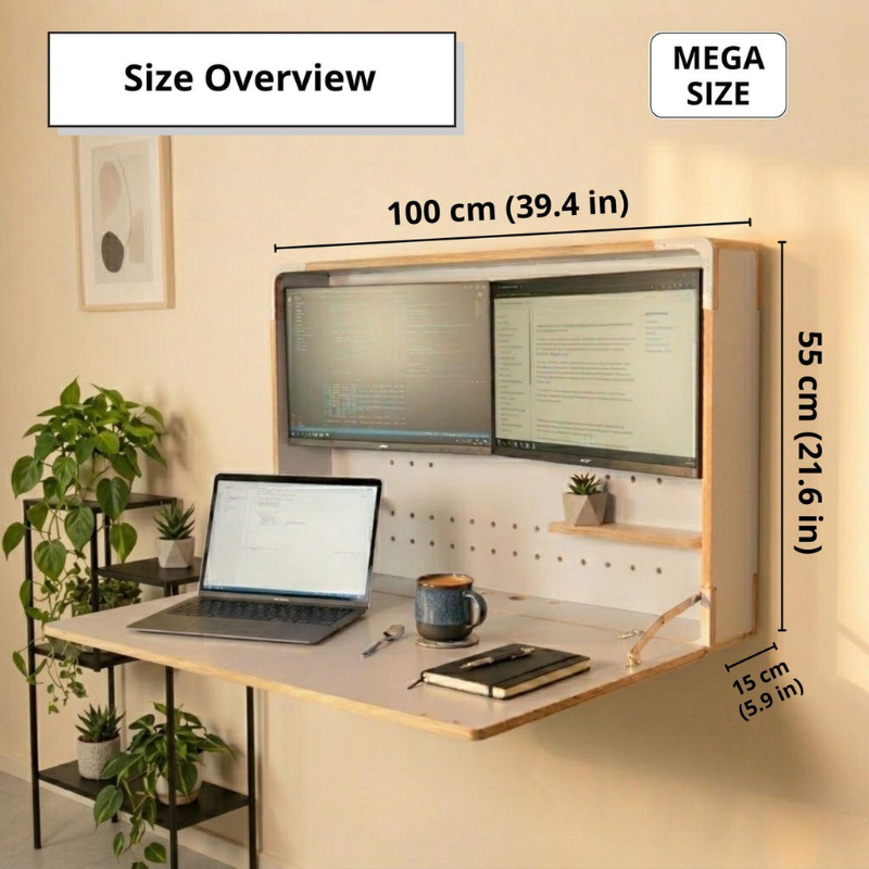 SmartHub Foldable Wall Workstation