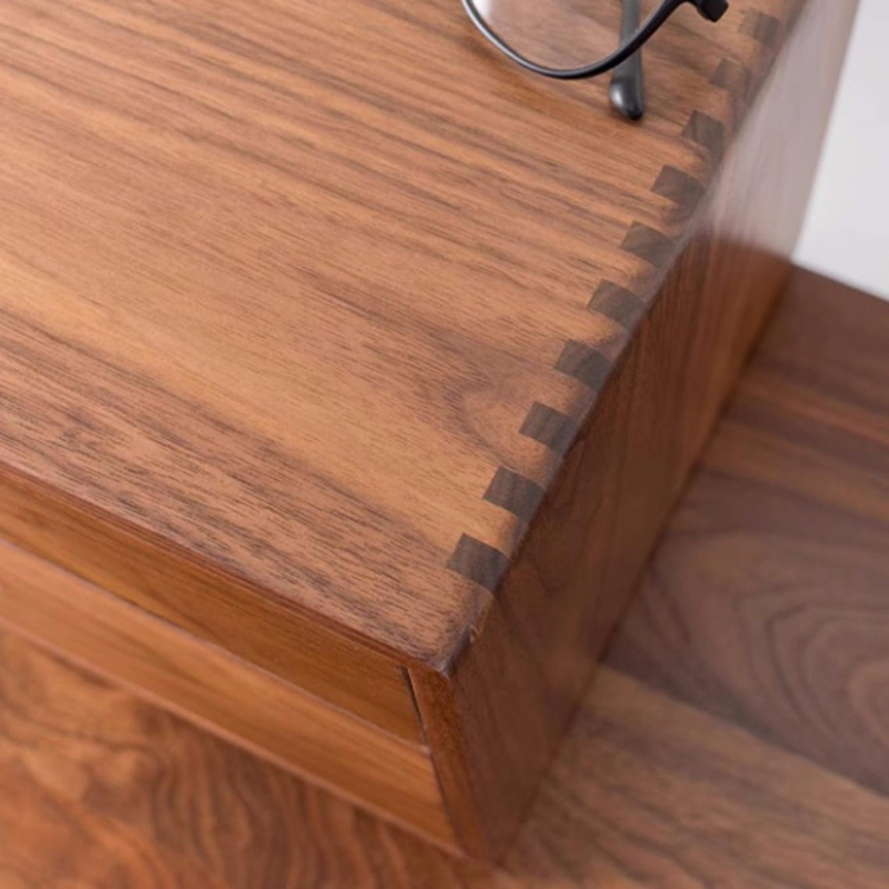 Wooden 2-Layer Desktop Storage Box | Office File Organizer | Wooden Drawer Organizer | Document Storage Box